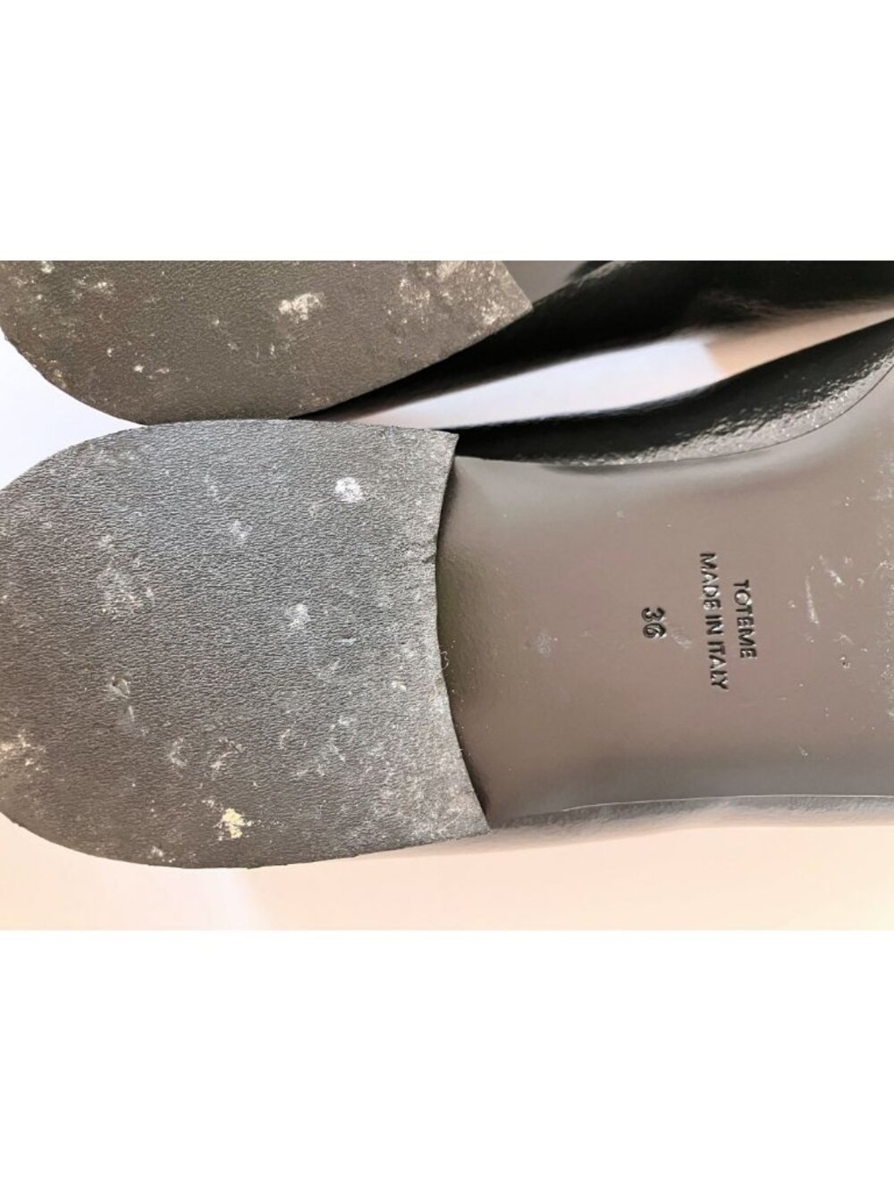 Toteme The Piped Patent-leather Loafers Black Size IT 36/ US 6 - Picture 10 of 11